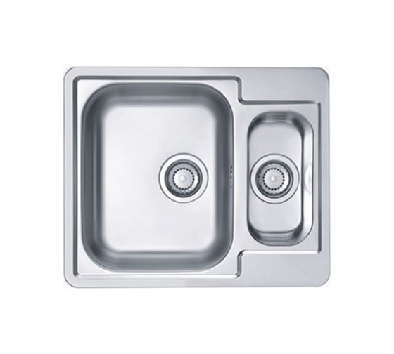 Изображение товара Мойка ALVEUS LINE 50 NAT-90 615х500 мм, 1+1/2 в комплекте с сифоном 1130555 1065676