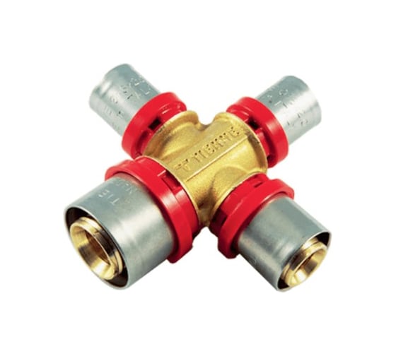 Изображение товара Крестовина TIEMME пресс 26x20x16x16 мм 1650322