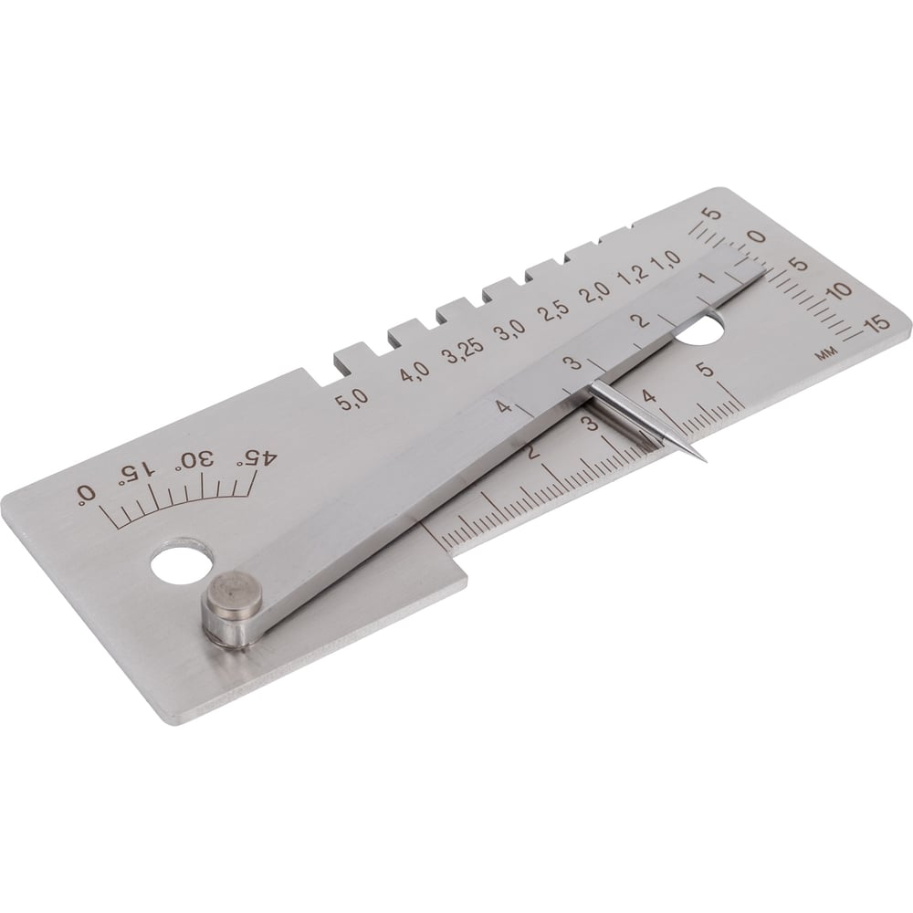 Изображение товара Шаблон сварщика УШС-3 калиброванный Дока DK.0000.03594 компактный точный инструмент