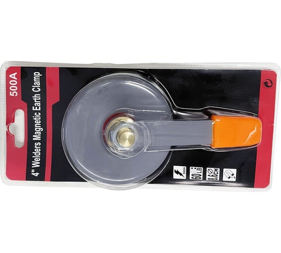 Изображение товара Магнитная клемма заземления МКЗ-500А круглая Дока DK.4210.13183