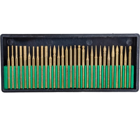 Изображение товара Набор алмазных шарошек 30 шт, 3.0x45 мм Diamond Industrial DIDAS30