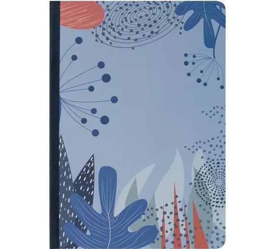 Изображение товара Тетрадь общая Attache Selection Navy nature Голубой А5 80 листов клетка, ШКС 1853898
