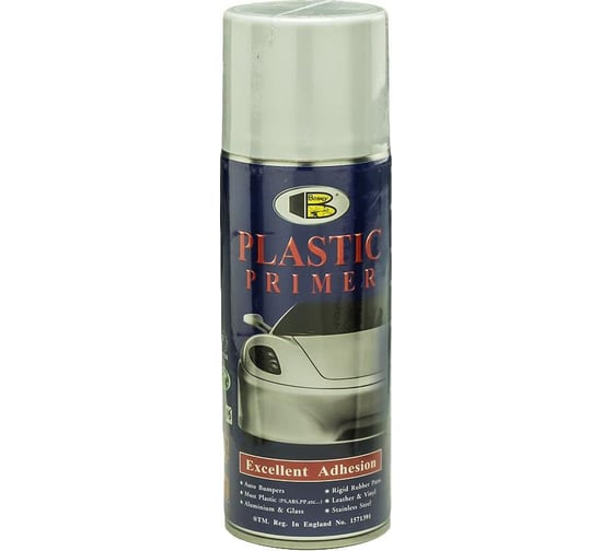 Изображение товара Специальный грунт для пластика Bosny, прозрачный, аэрозоль PP