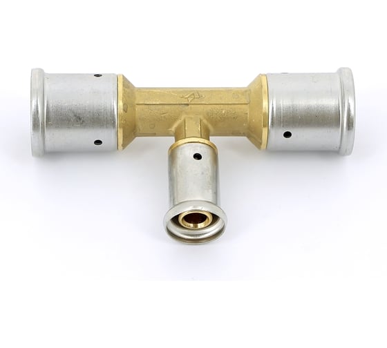 Изображение товара Тройник пресс Henco 26х16х26 мм 10P-261626