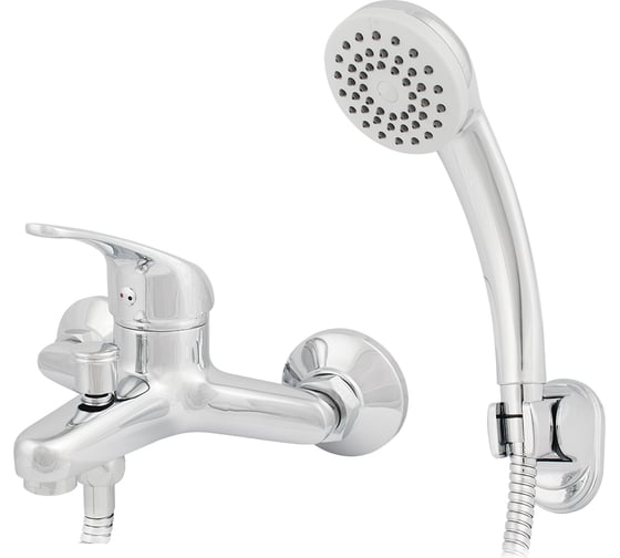 Изображение товара Смеситель для ванны Mix&Fix 1001 Зетта одноручный, с аксессуарами, картридж 40 мм тов-146339