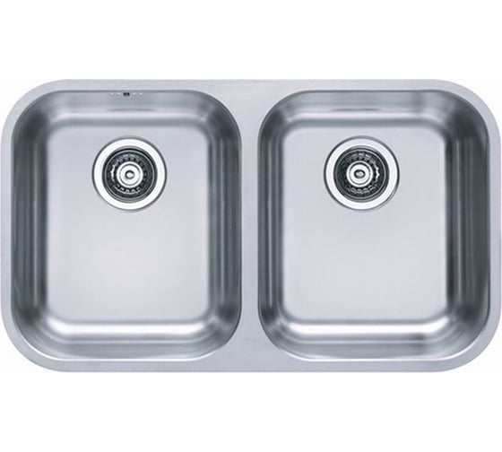 Изображение товара Мойка ALVEUS DUO 30 SAT-90 752х440 мм, 2X в комплекте с сифоном 1127257 1036849