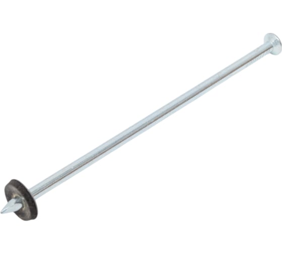 Изображение товара Гвоздь Стройметиз 4,0x120 мм шиферный, цинк с шайбой EPDM 50 шт 00000095291 2290019