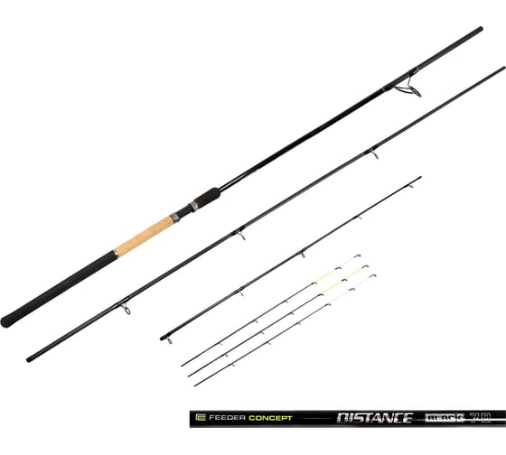 Изображение товара Удилище фидерное FEEDER CONCEPT Distance BLACK 070г, 3.60 м FCDIB070-360