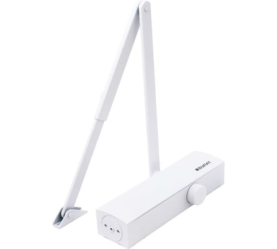 Изображение товара Доводчик дверной БУЛАТ PROFI ДД 812/5 С-W (25-120 кг) белый 13927