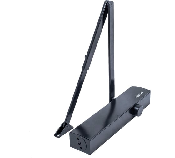 Изображение товара Доводчик дверной БУЛАТ PROFI ДД 813/6 С-B (45-150 кг) черный 13933