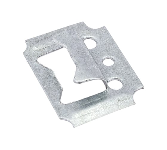 Изображение товара Крепеж для вагонки Стройбат 4 мм, белый цинк, 100 шт. 090201