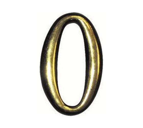 Изображение товара Номер дверной Marlok 0 пластик, PB золото 002926