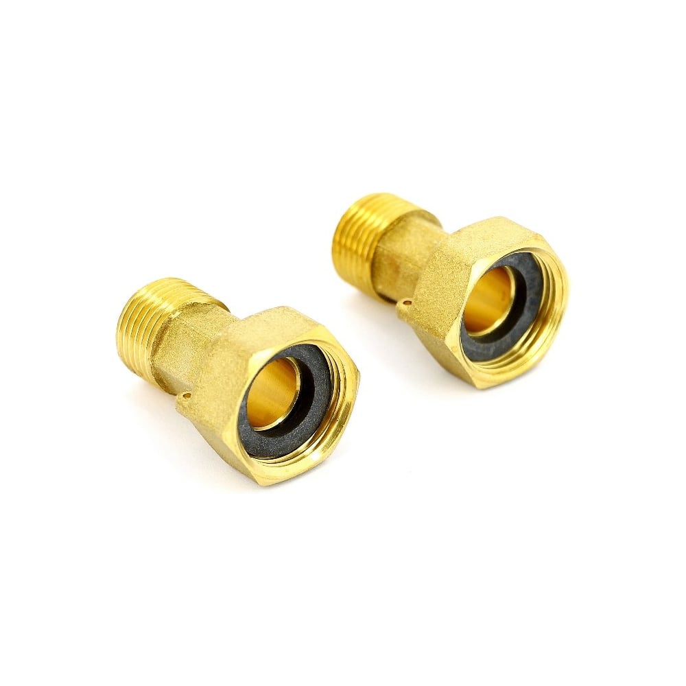 Изображение товара Разъемные соединения для водосчетчиков TIEMME пломбируемые, 3/4"х1/2", комплект 2 шт 1500035