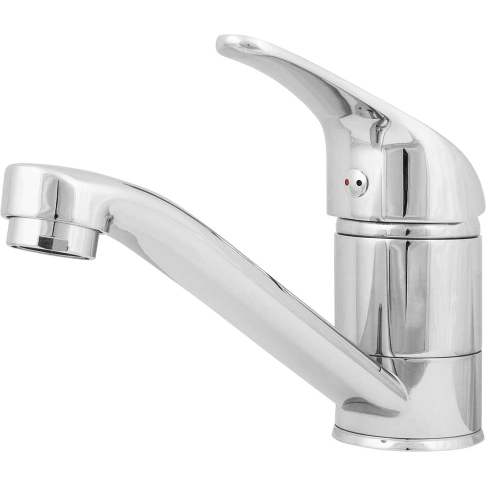 Изображение товара Смеситель кухонный однорычажный Mix&Fix 1005-01 Зетта с поворотным изливом