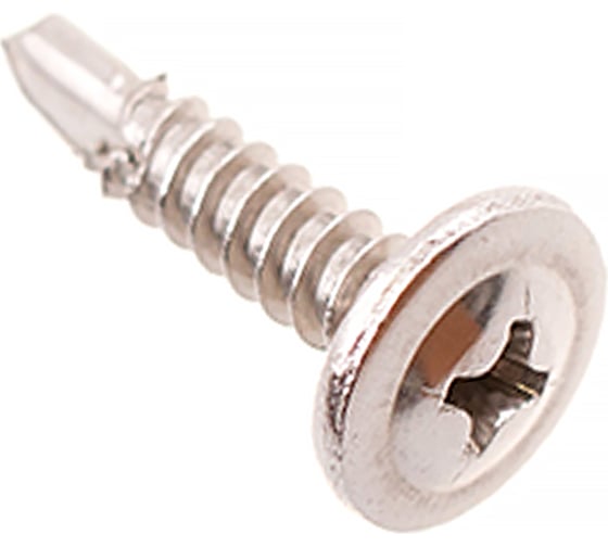 Изображение товара Нержавеющие саморезы для тонких пластин с буром Fixbox 4,2 х 19 120 шт 550860