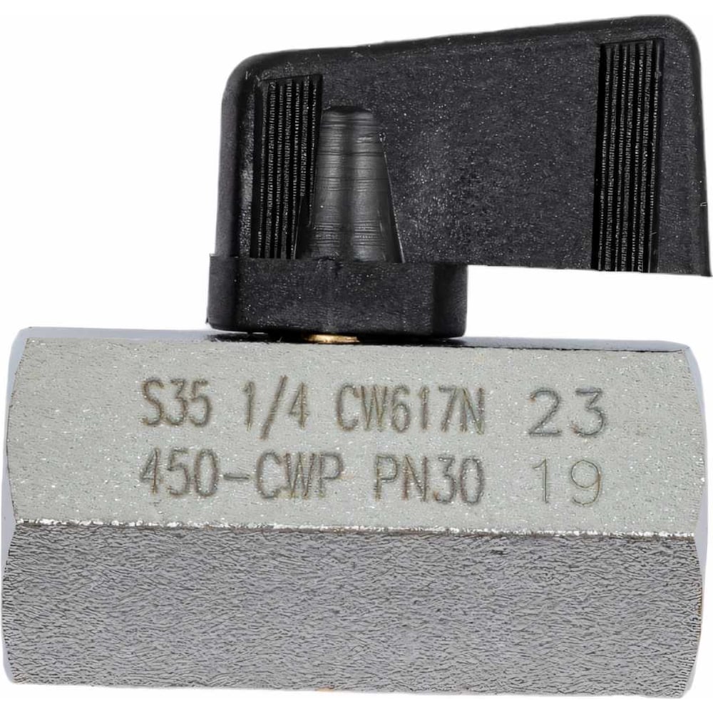 Изображение товара Шаровой кран RUB 1/4 DN8 PN30, ВР-ВР, серия NAPOLI S.35, флажок S35BF0