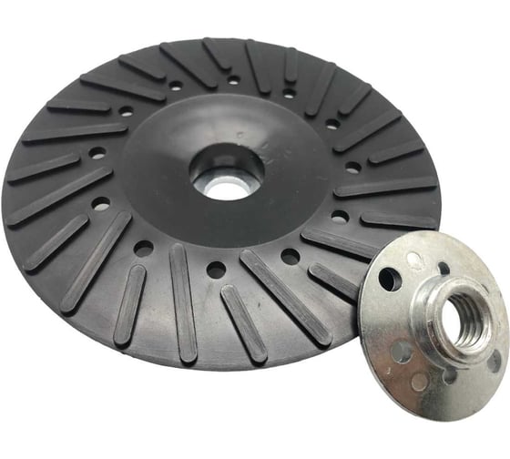 Изображение товара Опора жесткая с рёбрами 125 мм, M14 для фибровых дисков Speed Phantom SP00096