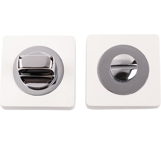 Изображение товара Ручка поворотная Marlok A52-BK WW/CP глянцевый белый/хром 009564