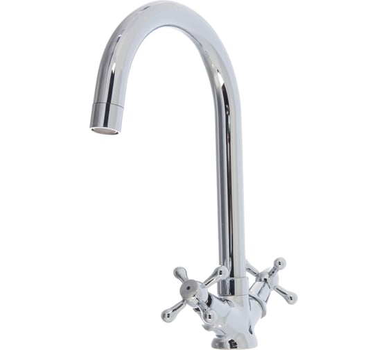 Изображение товара Смеситель для кухни Mix&Fix Соффрон двуручный, с U-изливом тов-114494