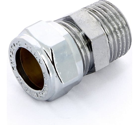 Изображение товара Муфта обжим Tiemme Н 15х1/2', хромированная 1130036