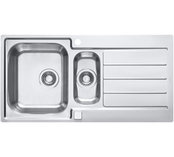 Изображение товара Мойка ALVEUS LINE MAXIM 10-SAT 980х500 мм, 1+1/2 с сифоном 1130555 1089610