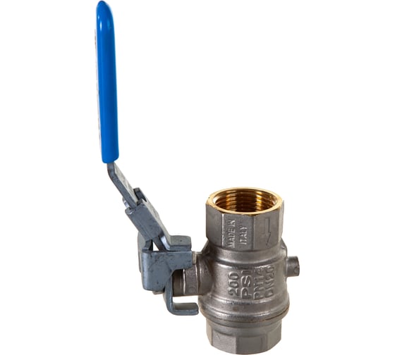 Изображение товара Шаровой кран RUB с выхлопным отверстием в шаре, 3/4 DN20 PN14, ВР-ВР, S93E00