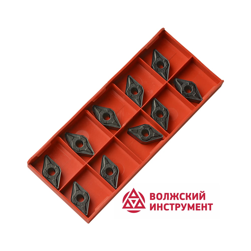 Изображение товара Пластина DNMG150612-GM HR8150 10 шт Волжский Инструмент для токарных работ