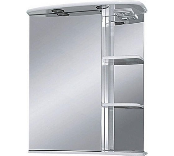 Изображение товара Зеркальный шкаф Misty Магнолия-60 левый Э-Маг04060-01СвЛ