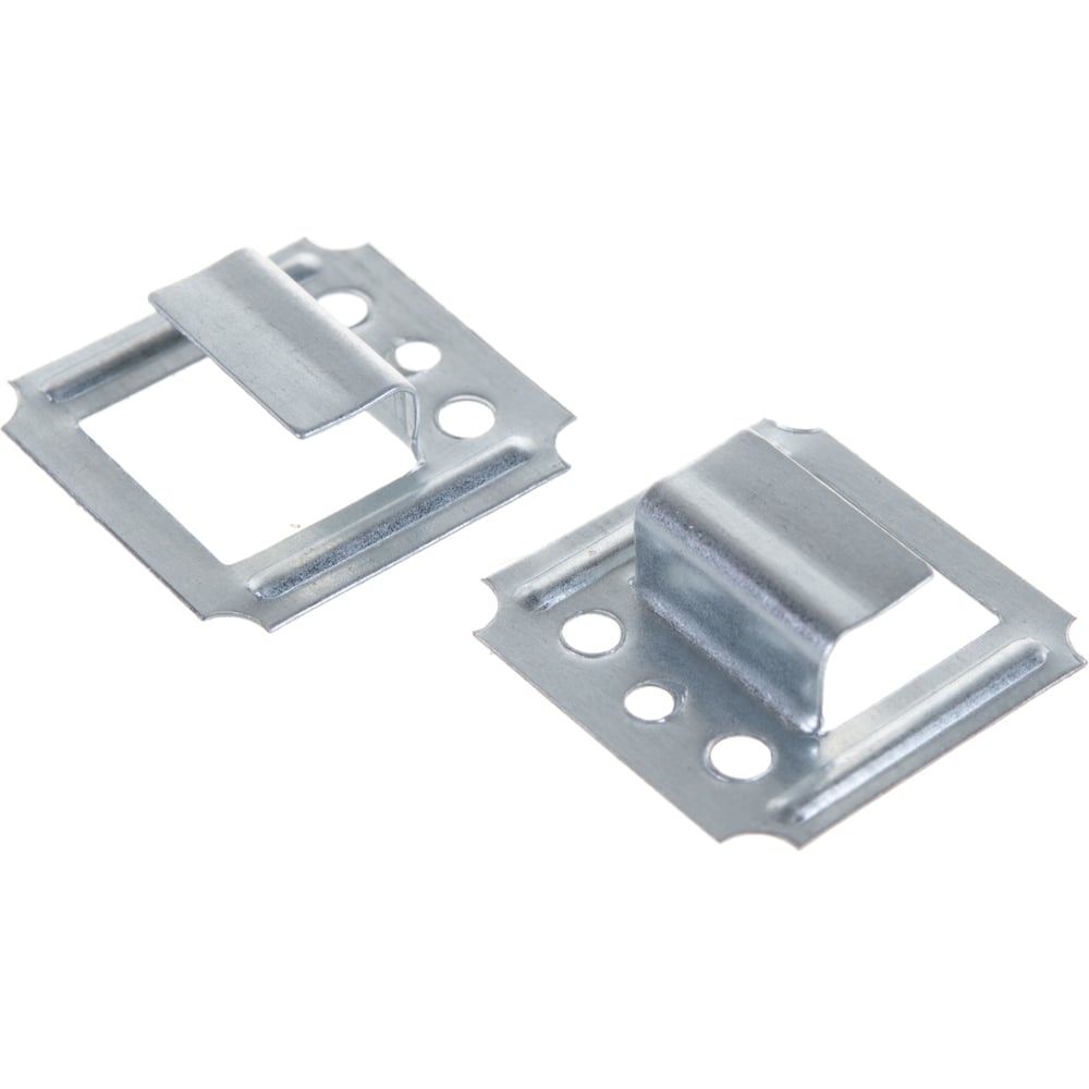 Изображение товара Крепеж для вагонки Стройбат 5,5мм белый цинк 100 шт надежный монтаж