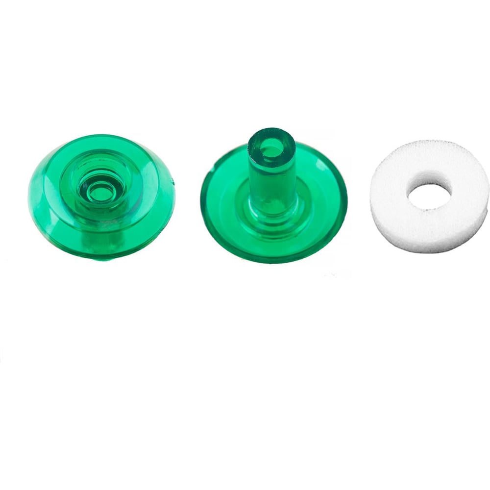 Изображение товара Термошайба Стройбат D38мм для поликарбоната 24мм зеленый 25 шт 261890