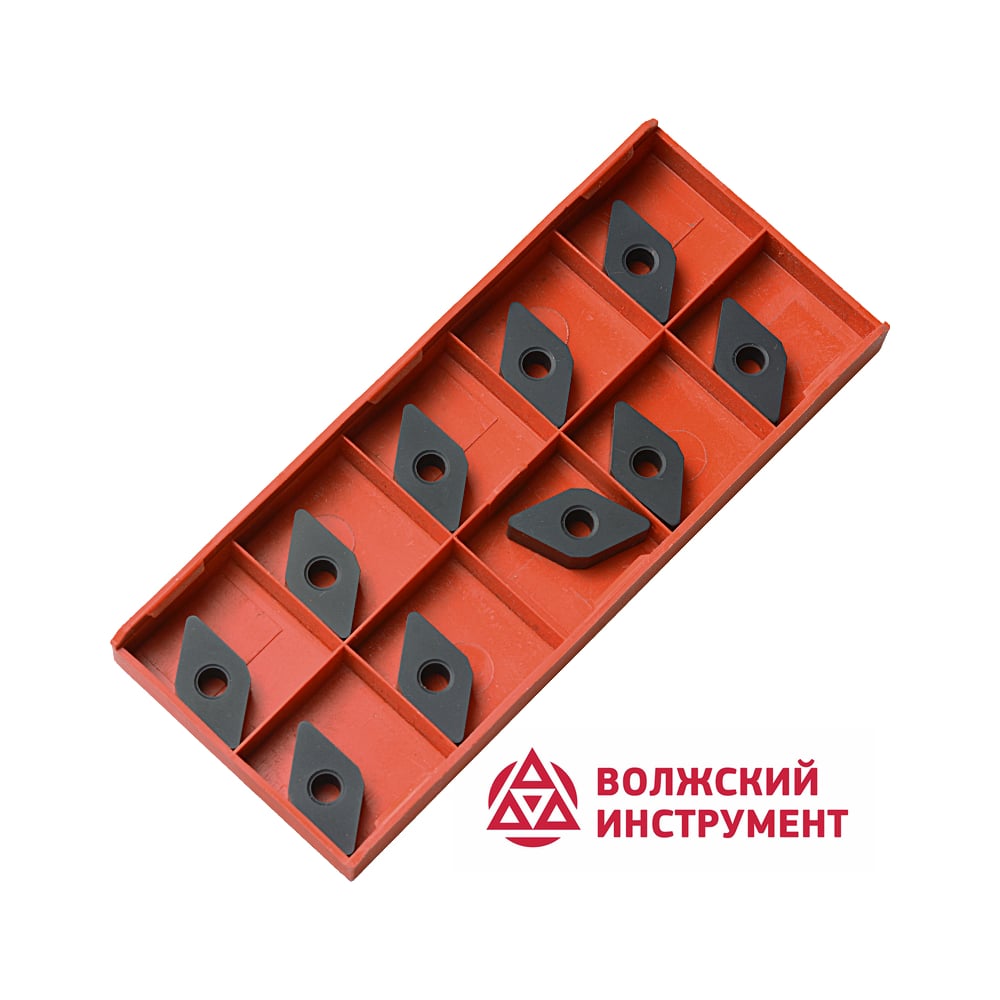 Изображение товара Пластина DNMA150612 HR6150 10 шт Волжский Инструмент сменные пластины для металлообработки