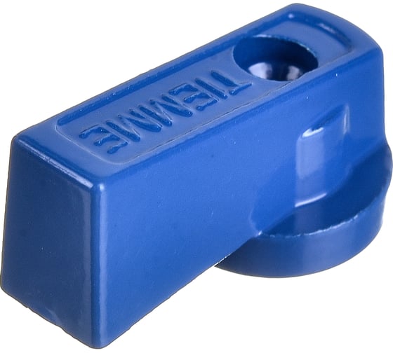 Изображение товара Ручка-флажок для коллекторов и кранов Tiemme SMALL металлическая, синяя 1790005