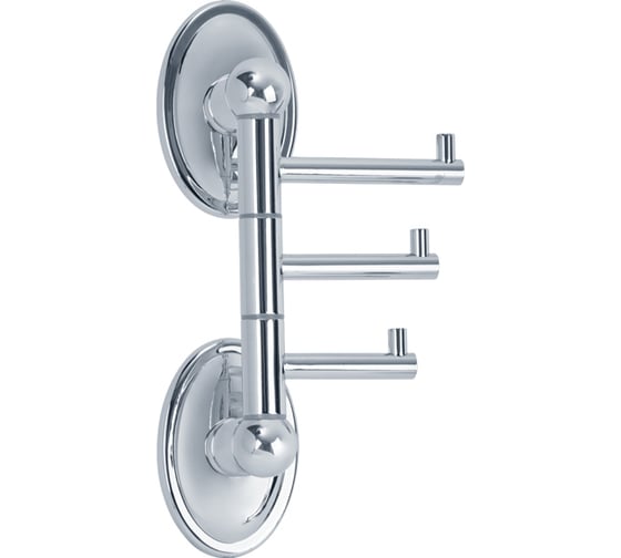 Изображение товара Тройной поворотный крючок Veragio Bonjour хром VR.BNR-7835.CR