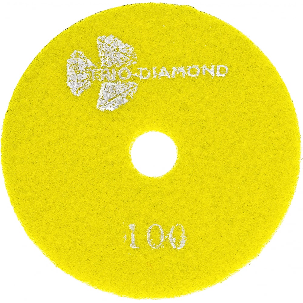 Гибкий шлифовальный алмазный круг TRIO-DIAMOND шлифовальный круг mirka gold multihole ø 150 мм p180