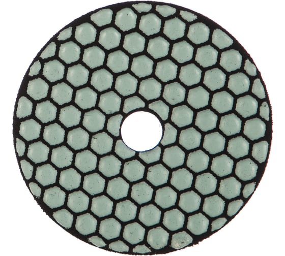 Изображение товара Алмазный гибкий шлифовальный круг TRIO-DIAMOND "Черепашка" PRO LINE 100 мм № 50 (сухая шлифовка) 360050