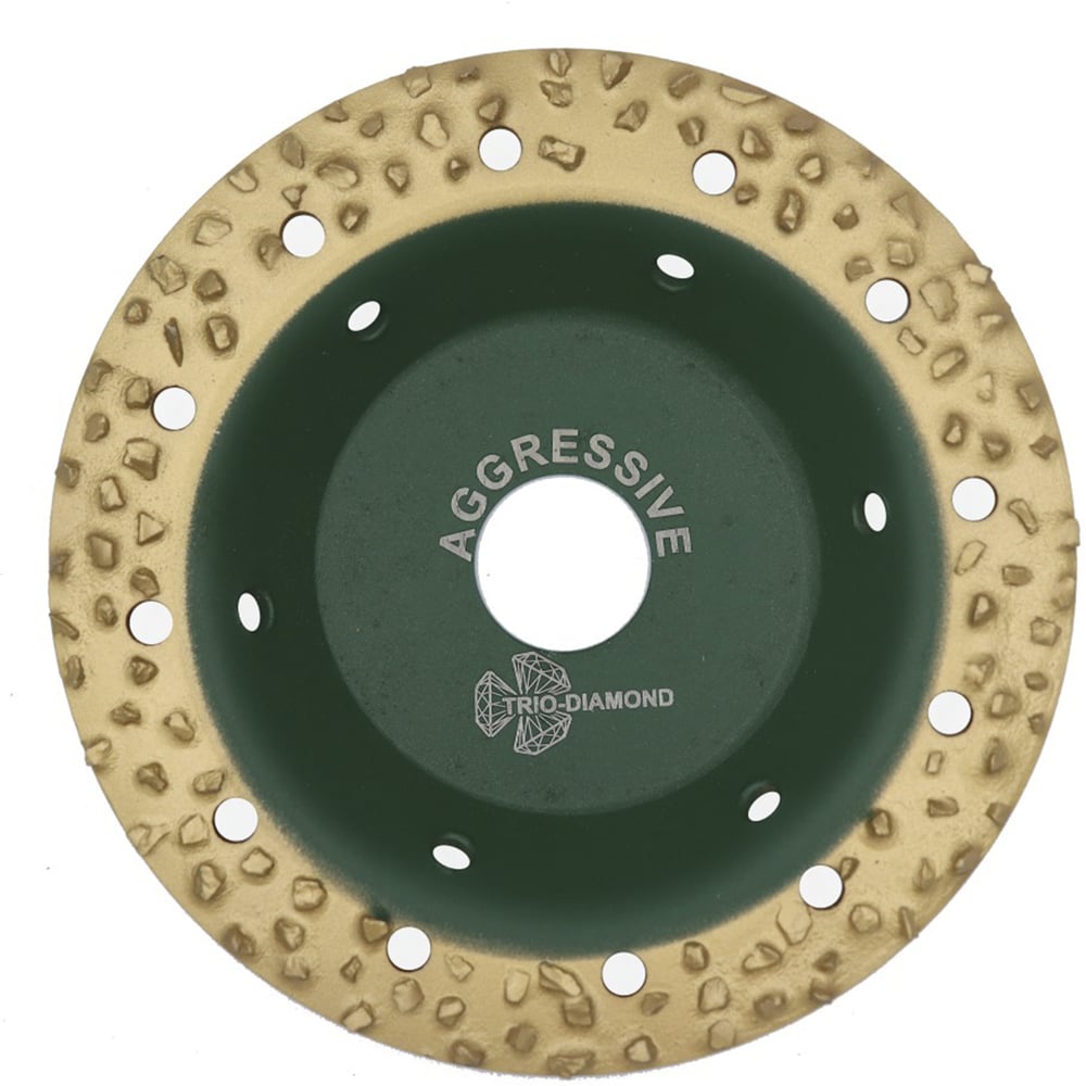 Изображение товара Диск по дереву плоский TRIO-DIAMOND 125 мм для фрезеровки и обдирки