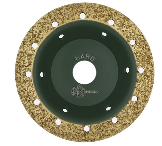 Изображение товара Чашка по дереву плоская Grand шаг 2 Hard 125 мм TRIO-DIAMOND 390002