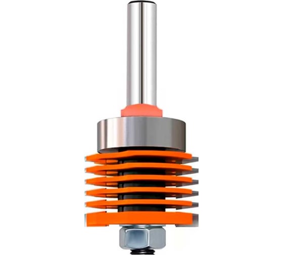 Изображение товара Фреза для шипового сращивания, дисковая, с верхним подшипником, D=40x40x94 мм, S=12 мм РЕЗЕЦ 8760000