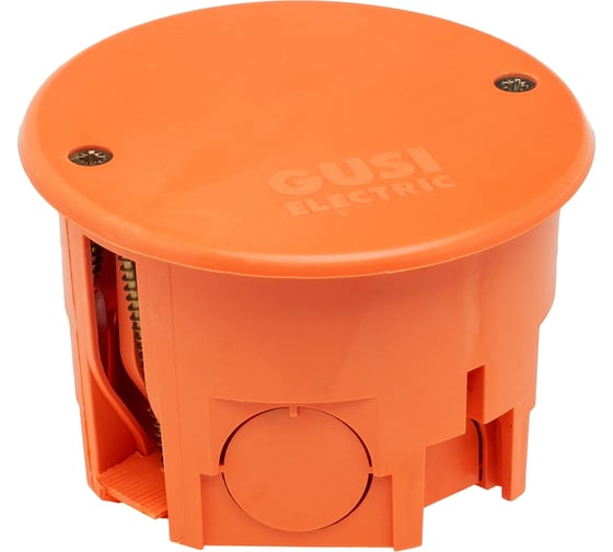 Изображение товара Распределительная коробка GUSI ELECTRIC круглая 68х45, для полых стен, IP20, СП, негорючая С3В70КГ Нг Евро