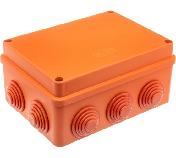 Изображение товара Распределительная коробка GUSI ELECTRIC 150х110х70 10 муфт д32, крышка на винтах, IP55, ОП, С3В1510 Нг Евро