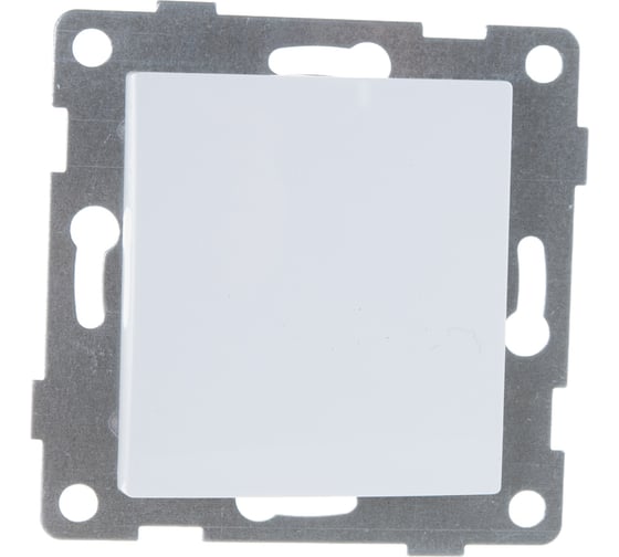 Изображение товара Механизм выключателя GUSI ELECTRIC Bravo 1 клавиша, 2-х полюсный, СУ, 10А, 250В, белый С10В5-001