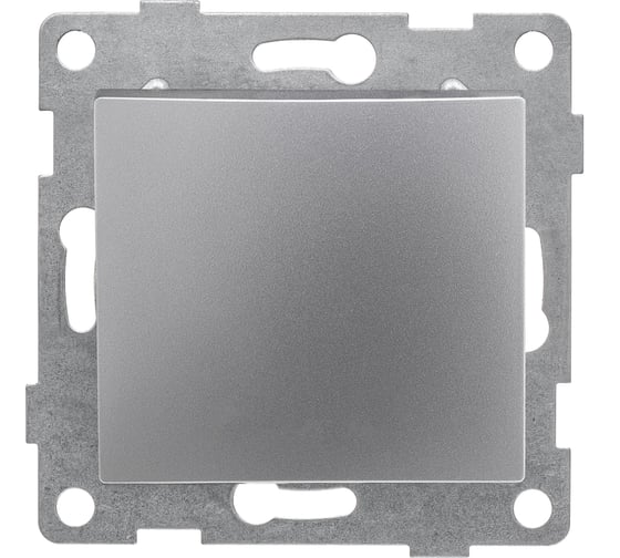 Изображение товара Механизм перекрестного выключателя GUSI ELECTRIC Bravo 1клавиша, СУ, 10А, 250В, серебро С10В7-004