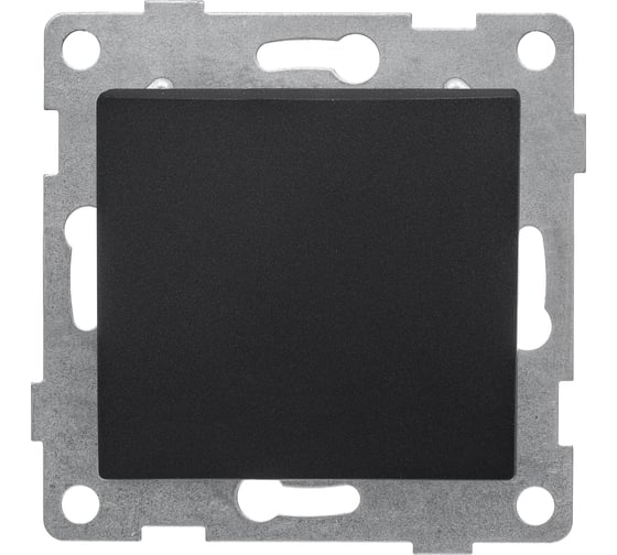 Изображение товара Механизм перекрестного выключателя GUSI ELECTRIC Bravo 1 клавиша, скрытая установка, 10А, 250В, графит С10В7-010