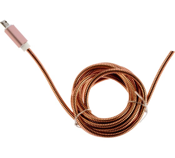 Изображение товара Кабель Cablexpert USB 2.0 AM/microB, серия Gold, длина 1.8 м, золото, блистер, CC-G-mUSB02Cu-1.8M