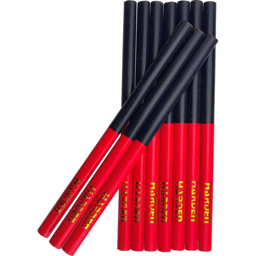 Малярные карандаши Harden малярные карандаши harden двух ные 12 штук 10х7 5х176 мм 620425