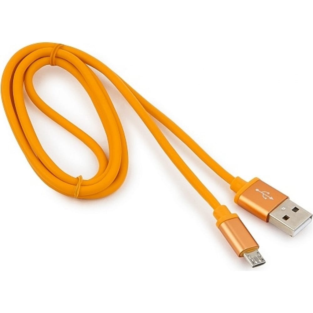 Кабель Cablexpert кабель usb liberty project micro в оплетке оранжевый