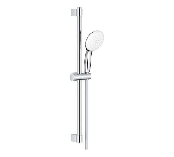 Изображение товара Душевой гарнитур GROHE 27598003 Tempesta 110 2 режима струи, 13.5 л/мин, хром, душевая штанга 600 мм, шланг 1750 мм, хром (замена 27598001) 00000136666