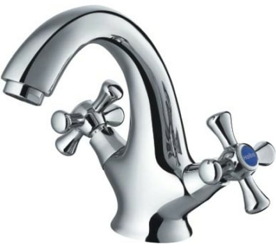 Изображение товара Смеситель для умывальника Zollen Rostock короткий излив, 1 шпилька RO53421011 448036