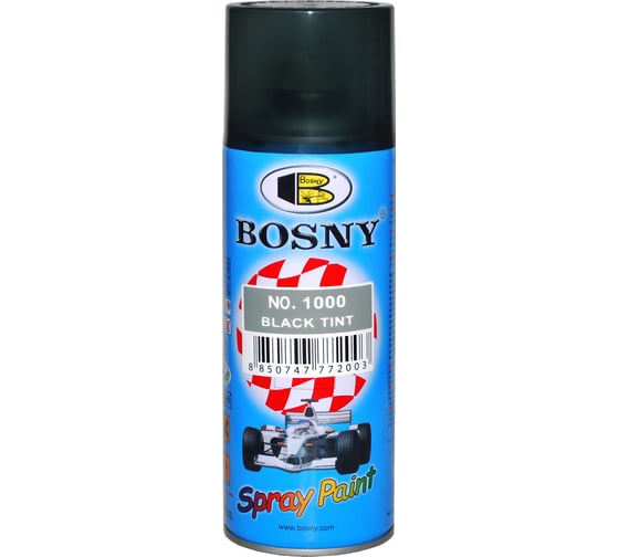 Изображение товара Тонировочный черный лак Bosny 1000