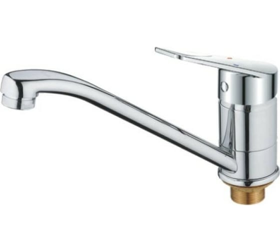 Изображение товара Смеситель для кухни Zollen Worms излив 220 мм, картридж 40 мм WO73411432 448029